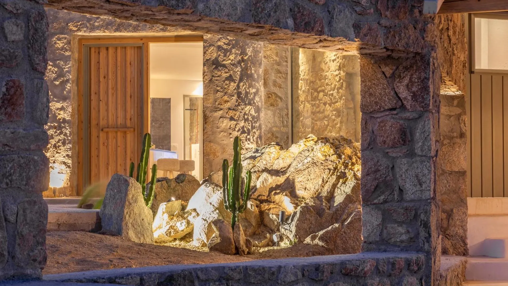 Citadel Natural Stone Villa Mykonos Town Greece