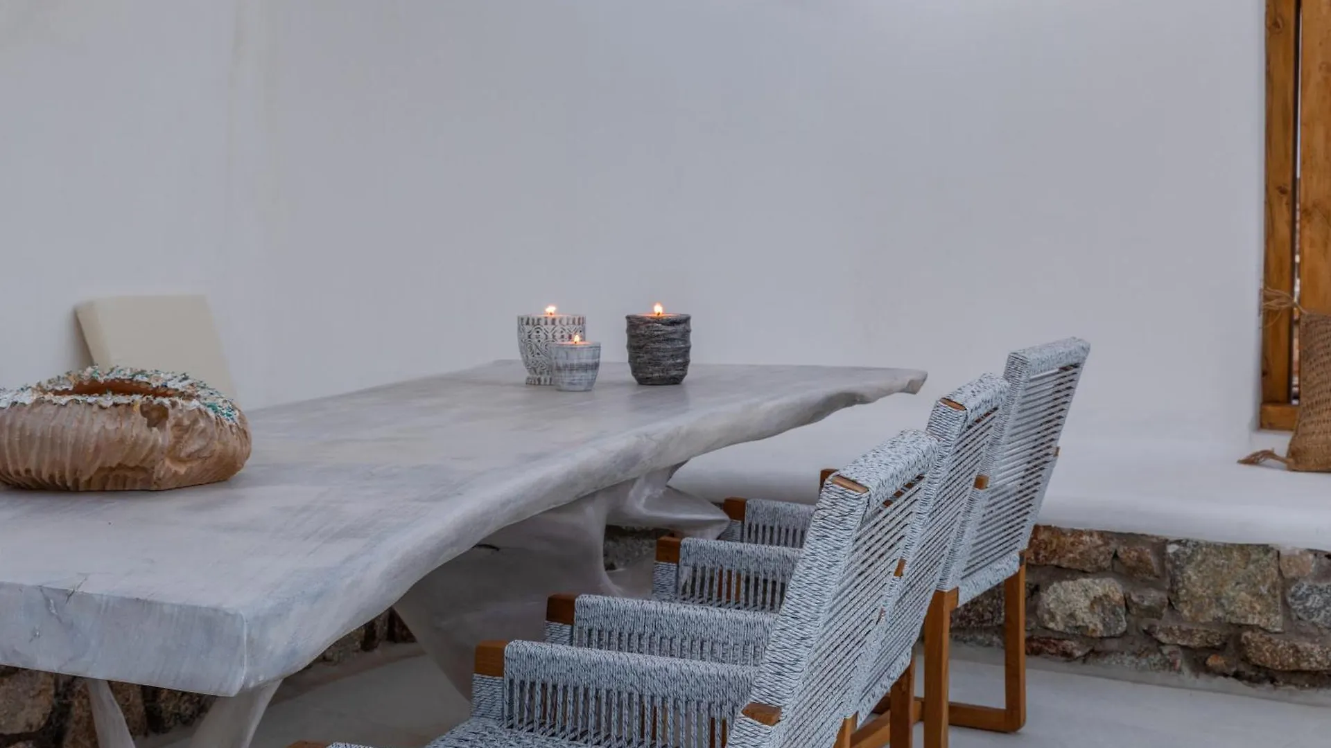 Citadel Natural Stone Villa Mykonos Town Greece