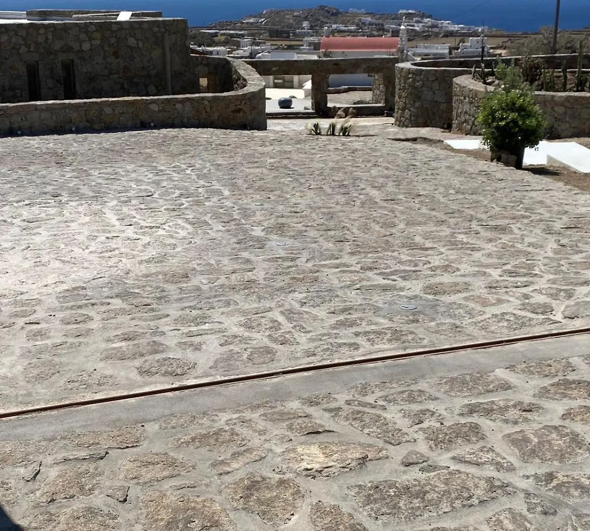 Citadel Natural Stone Villa Mykonos Town Greece